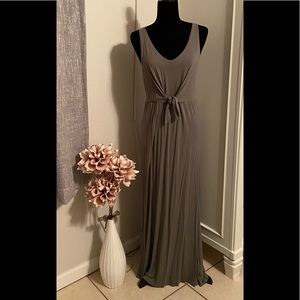 SO Olive Green Maxi Dress Size M